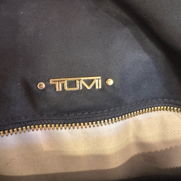 Tumi Black and Gold Voyageur Backpack - Picture 10 of 13